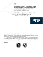 Adrenal Incidentaloma AACE-guidelines