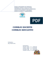 Informe Consejo Docente