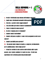 10 Domande Sulla Riforma