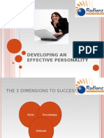 Developing An Effective Personality