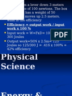 Energy and Power - 7th Grade Science