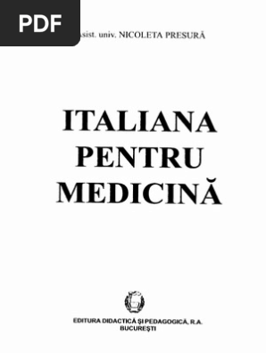 Italiana Pt Medicina