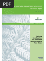 Upstream vs Downstream Flow Metering | PDF | Flow Measurement | Metrology