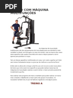 Treino Com Maquina Multifuncoes