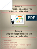 Tema 6 El Aprendizaje Relacional