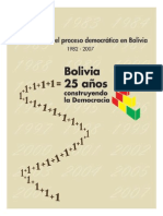 25 Años Construyendo Democracia