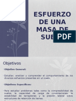 Esfuerzos en suelos: análisis de cargas puntuales, líneas, franjas y áreas