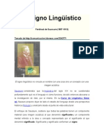 Ferdinand de Saussure El Signo Lingüístico