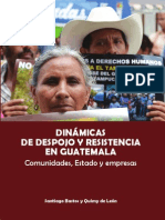 Dinamicas de Despojo y Resistencia en Guatemala