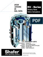 Actuadores de Vena Rotativa Shafer