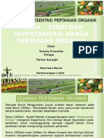 Serba-Serbi Dan Inventarisasi Harga Pertanian Organik