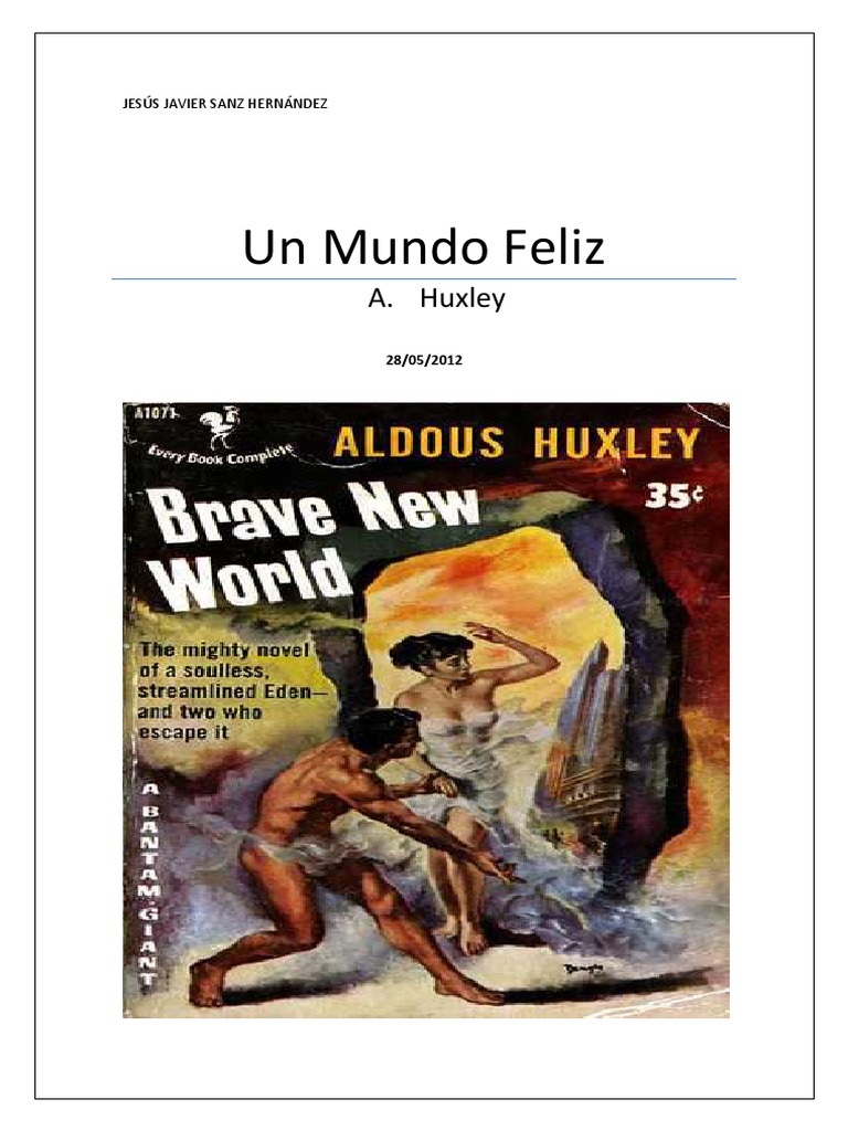 Un Mundo Feliz | PDF | utopía | Liga de las Naciones