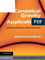 Bojowald - Canonical Gravity and Applications: Cosmology, Black Holes, and Quantum Gravity