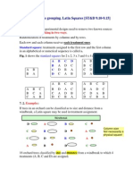 Topic 7. Double Grouping. Latin Squares (ST&D 9.10-9.15)