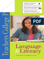 Teachers College Press, Language and Literacy