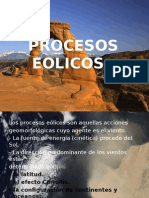 Procesos eólicos: erosión, transporte y formas