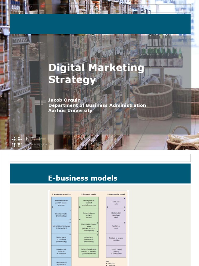 Digital Marketing Strategy Overview | PDF | Brand | Strategic Management
