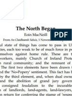 The North Began, Eoin MacNeill