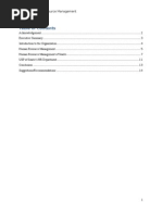 Searle Company Limited - Human Resource Management Report