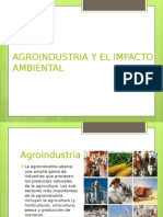 Agroindustria y El Impacto Ambiental
