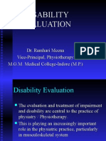 Disability Evaluation