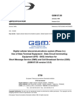 Etsi GSM 07.05 5.5.0