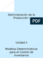  Administracion de La Produccion I