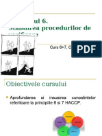 Principiul 6. Stabilirea Procedurilor de Verificare: Curs 6+7, CEPA, Anul III