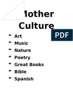 Mother Culture Curriculum Guide