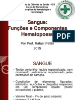 Aula 2 Sangue e Suas Funções2015