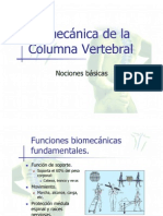 Biomecanica de La Colunma Vertebral PDF Diapo