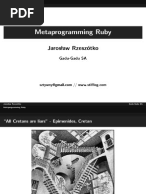 Metaprogramming Ruby