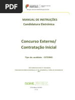 Manual de Instruções – Candidatura Eletrónica Concurso Externo%2FContratação Inicial – Candidato Tipo Externo – 2015