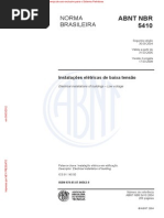 NBR 5410 2012