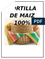 Tortilla de Maiz 100