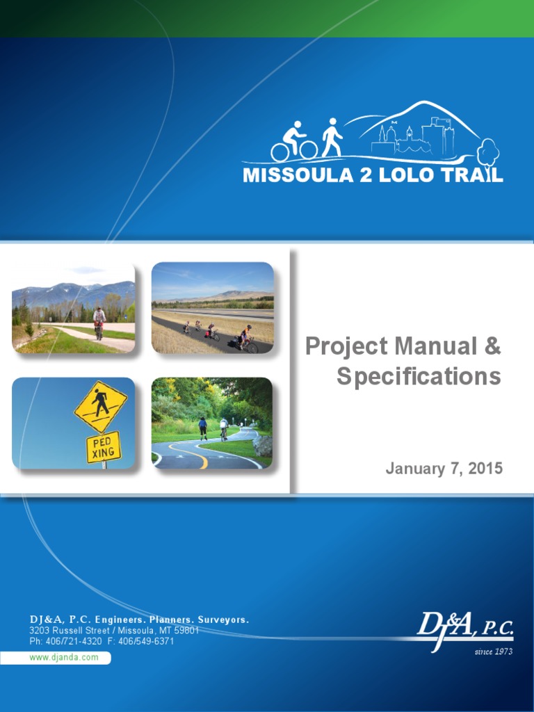 M2LT Project Manual & Specifications | PDF | Construction Bidding ...