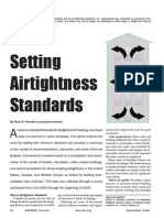 Airtightness Standard For HVAC Design