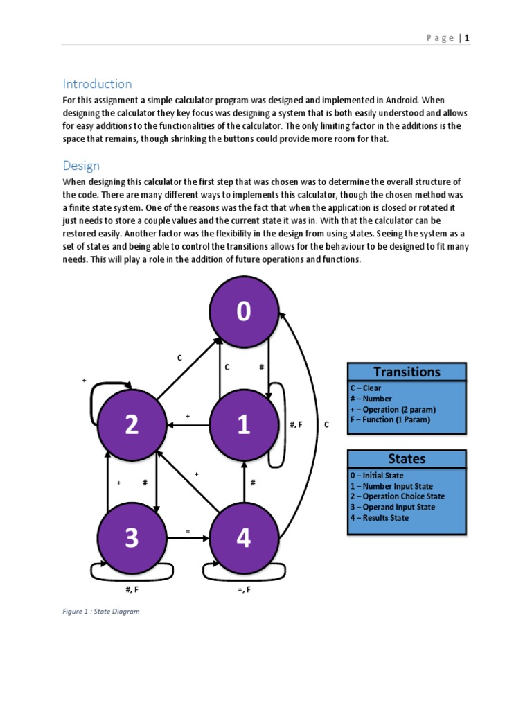 Simple Calculator | PDF | Parameter (Computer Programming) | Applied ...
