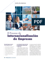 Araya, A. (2009). El Proceso de Internacionalización de Empresas