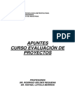 Evaluación de Proyectos - Utem