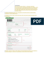 Contoh Tiket Citilink Dan Penjelasan