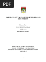 Download Format Laporan Aktualisasi Prajab by ikapermata06 SN258973779 doc pdf