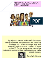 Dimension Social de La Sexualidad