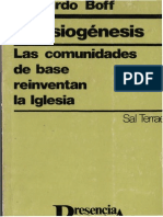 Boff, L.-eclesiogenesis (1976)