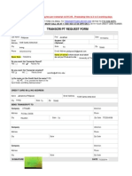 Transcript Request Form: IMPORTANT: The Processing Fee Per Transcript Is $15.00. Processing Time Is 3 To 5 Working Days