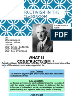 Constructivism in The Classroom: By: Khairunnisa Ainur Adhwa Syazwi Nur Arina Zafirah Nur Haniffa Nur Ain Syafinaz