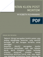 Perawatan Klien Post Mortem