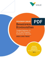 Panduan Beasiswa Komunitas-2013