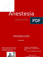 Anestesia Parte 1