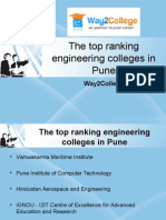 The top ranking engineering colleges in Pune
